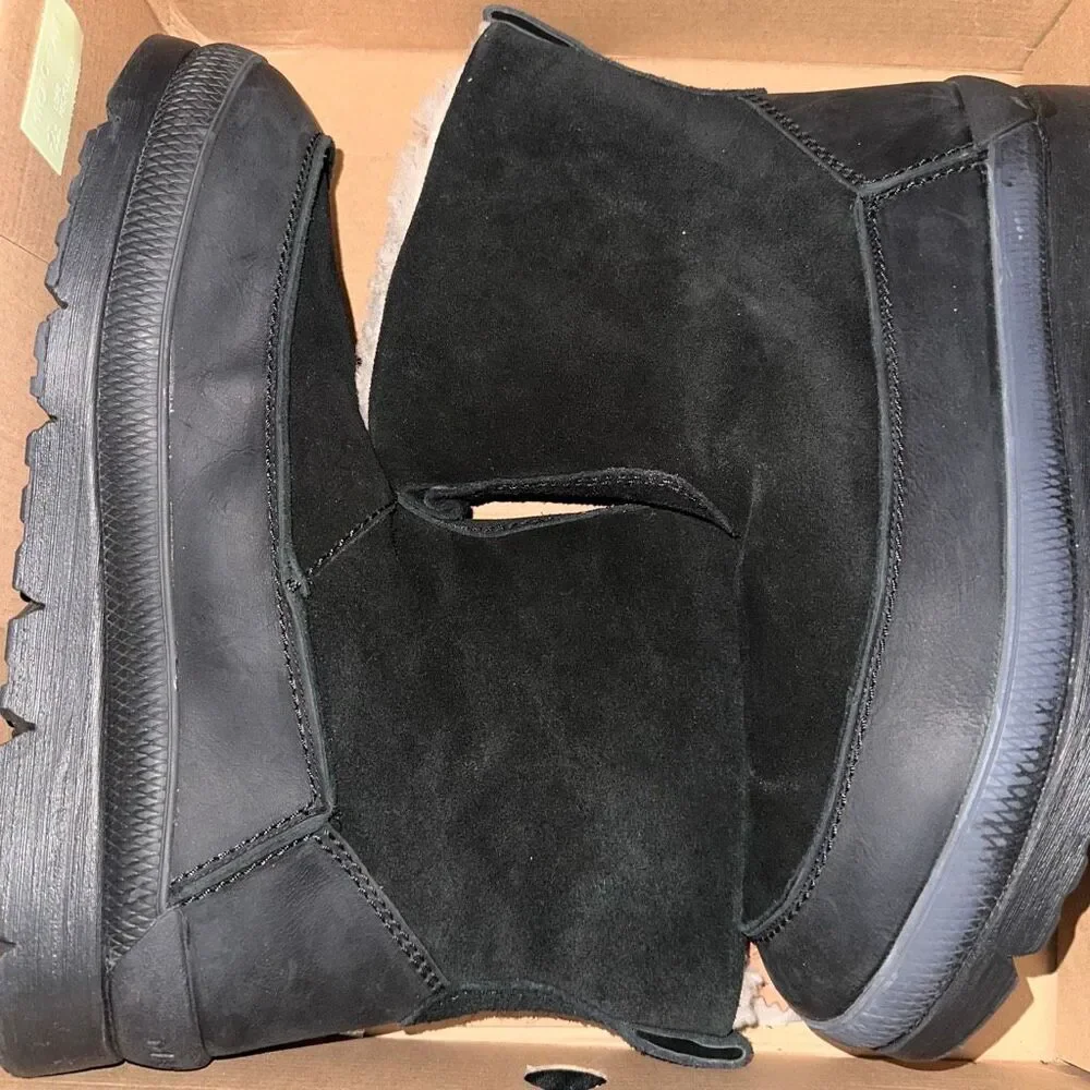 Manitobah WP Mesa Pull On Waterproof Winter Boots Black Men’s 9 EUR42 NEW